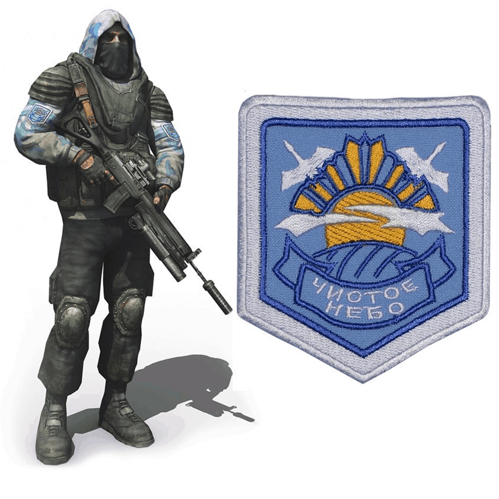 Stalker чистое небо нашивка