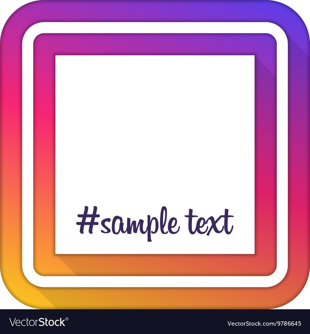 Instagram рамка