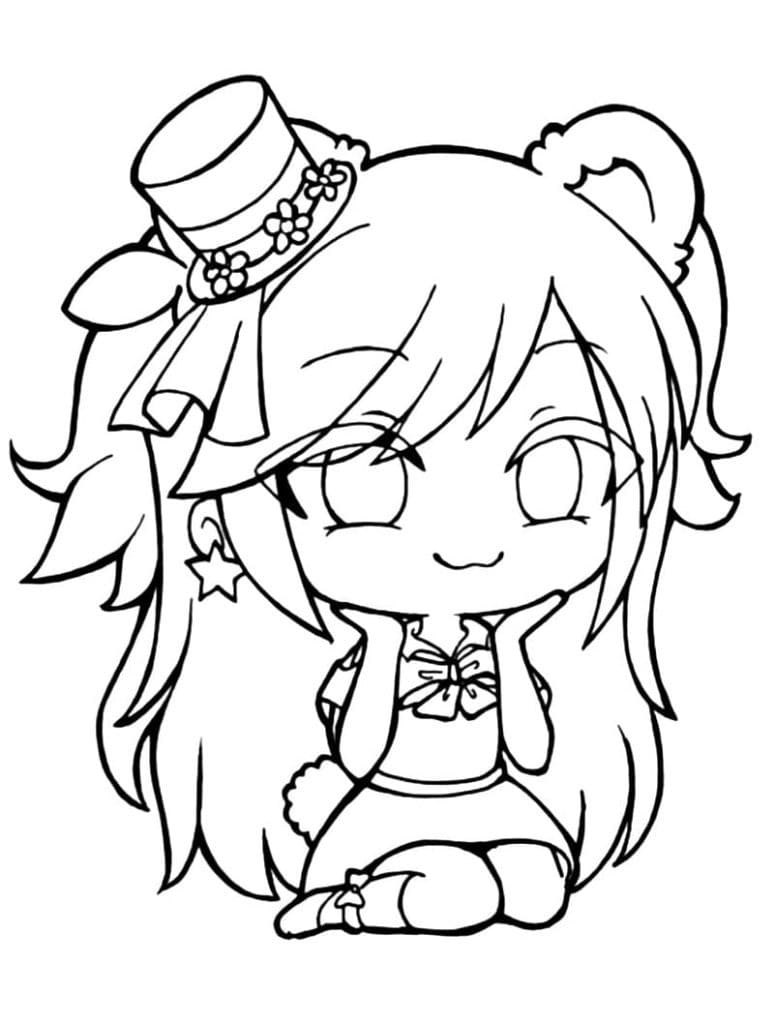 Раскраски Gacha Life