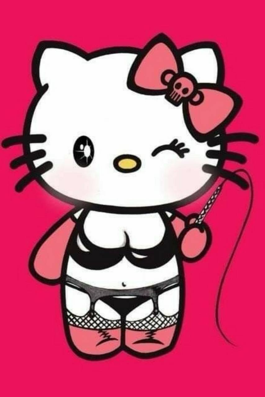 Hello Kitty Kuromi aesthetic одежда