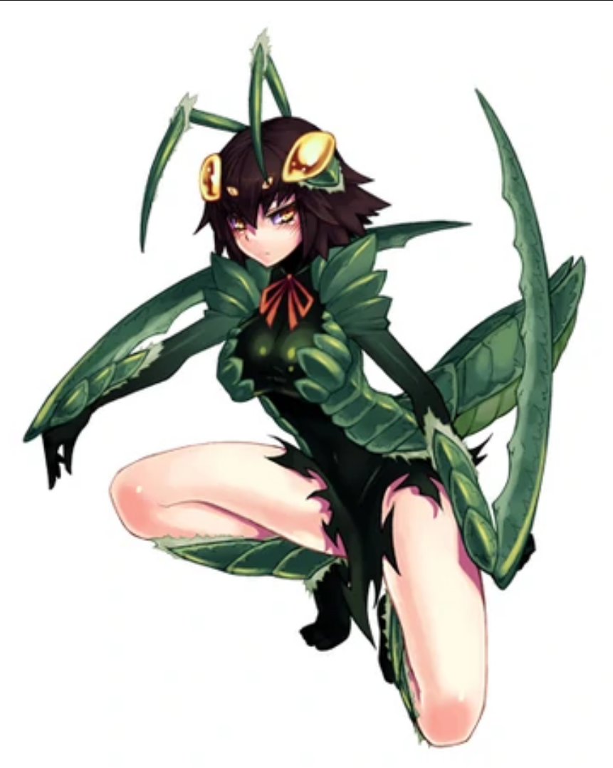 Богомол Monster girl Insectoid