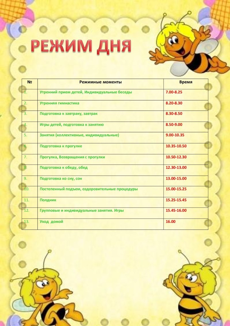 Список детей на полотенца