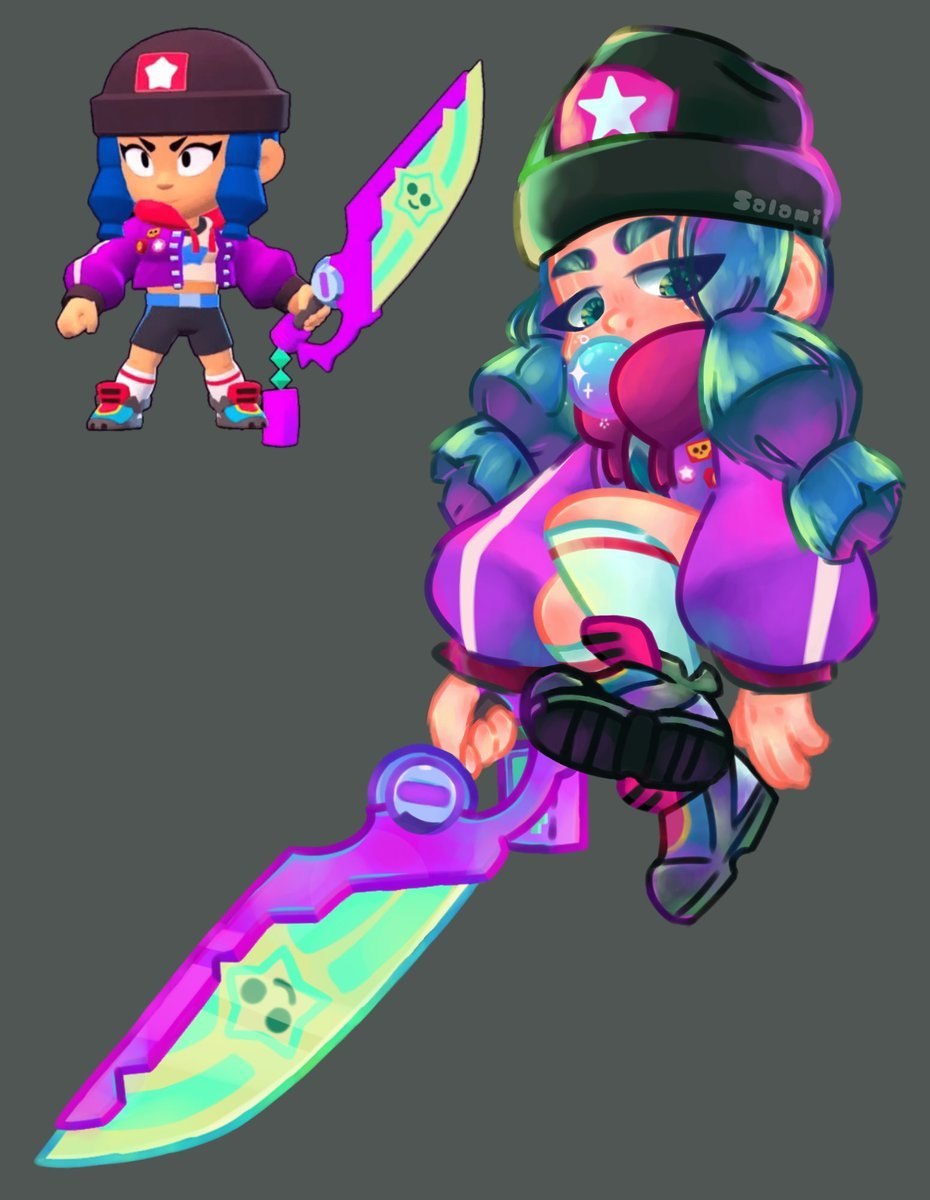 Brawl Stars Bibi Гладиатор