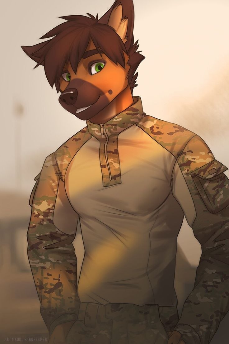 Furry Лев feralise