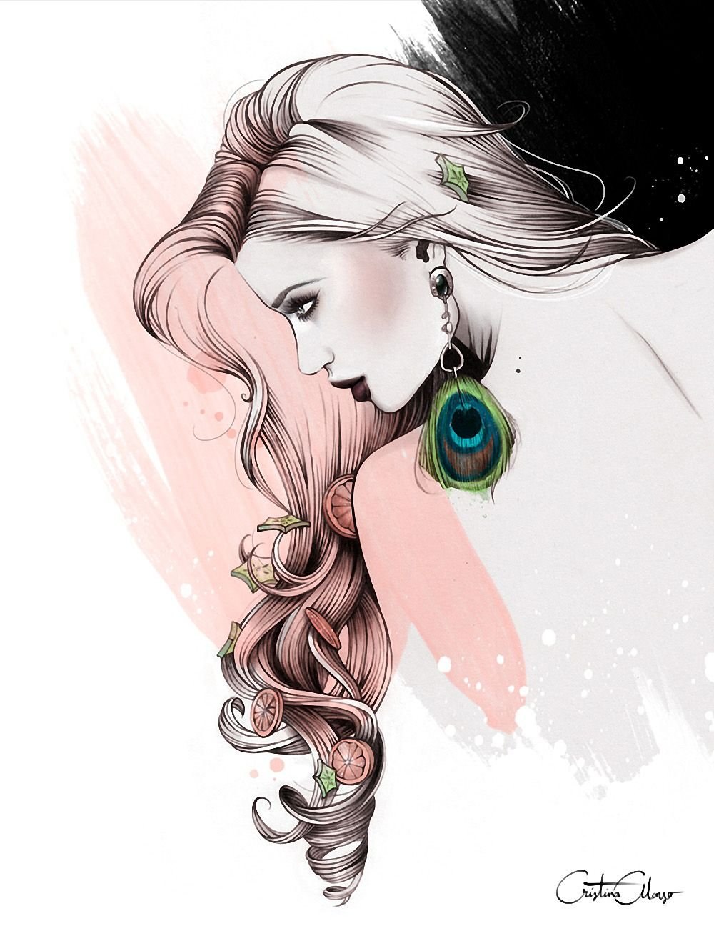 Фэшн-иллюстратор Cristina Alonso