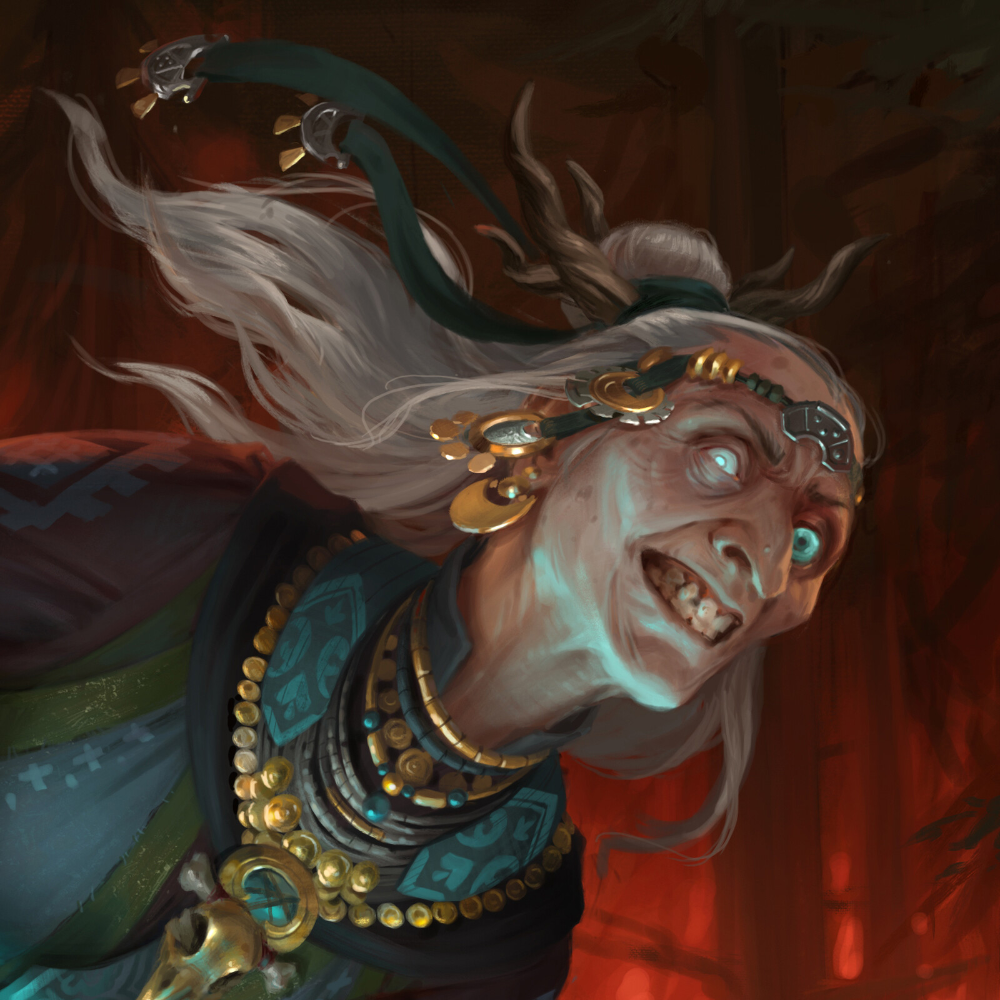 Smite Art баба Яга