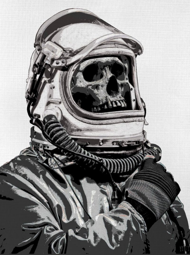 Космонавт череп