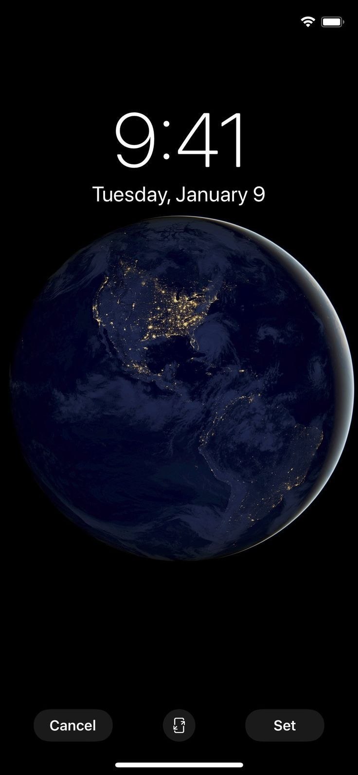 Iphone XS Planet 4k
