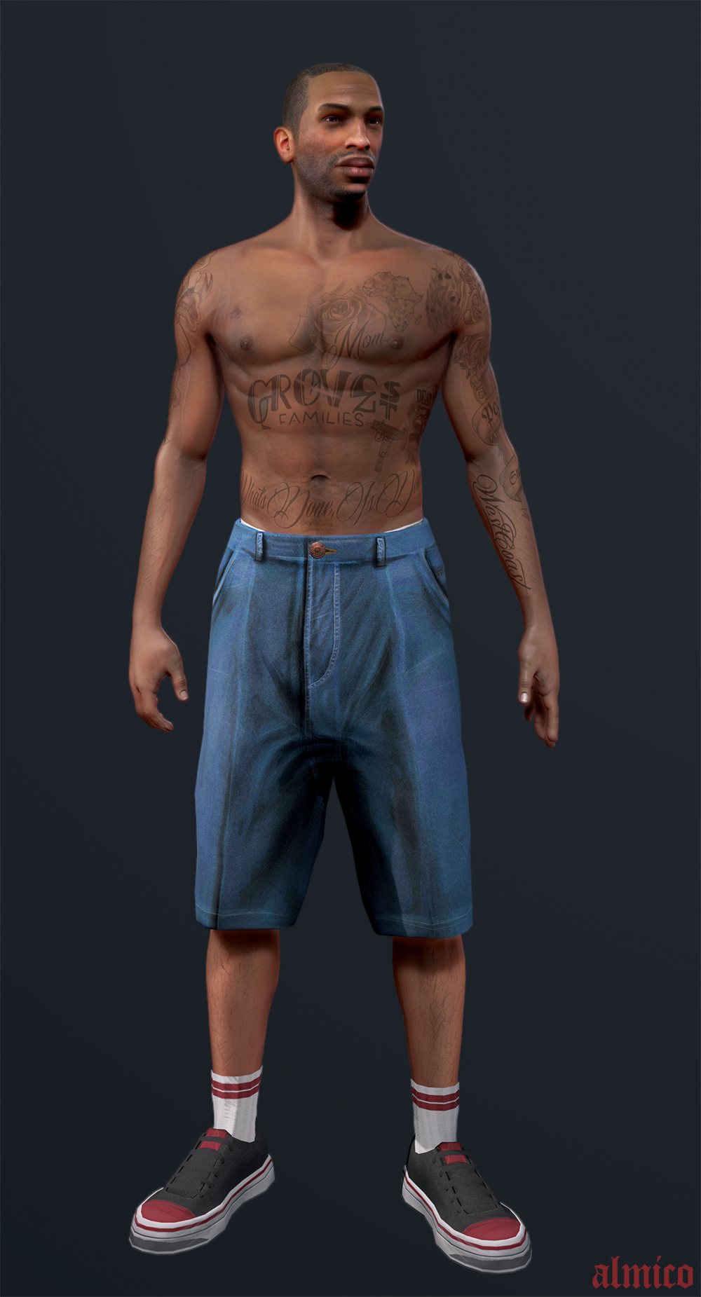 GTA San Andreas Карл Джонсон