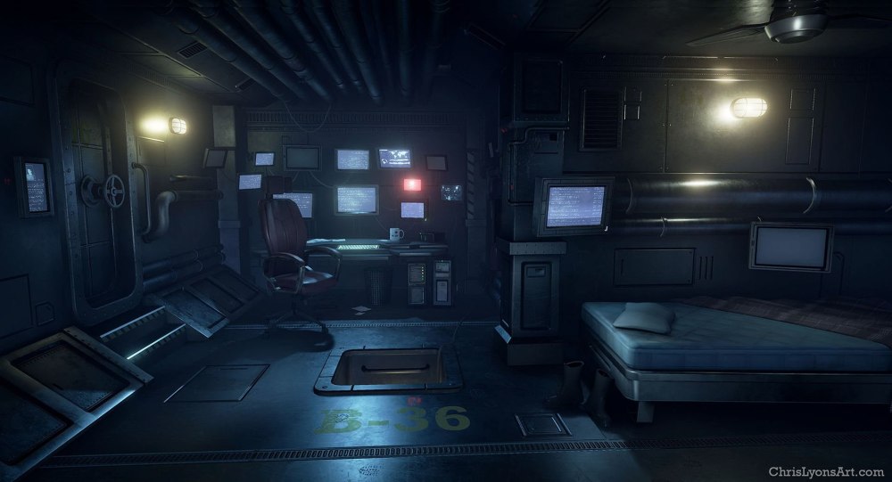 Deus ex интерьер