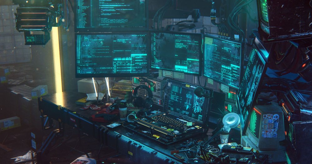 Cyberpunk хакер