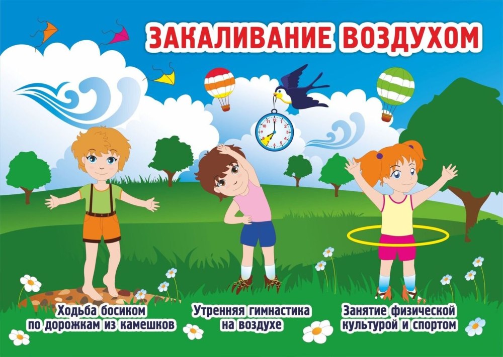 Воздушные ванны для детей