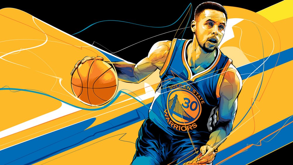 Stephen Curry на рабочий стол