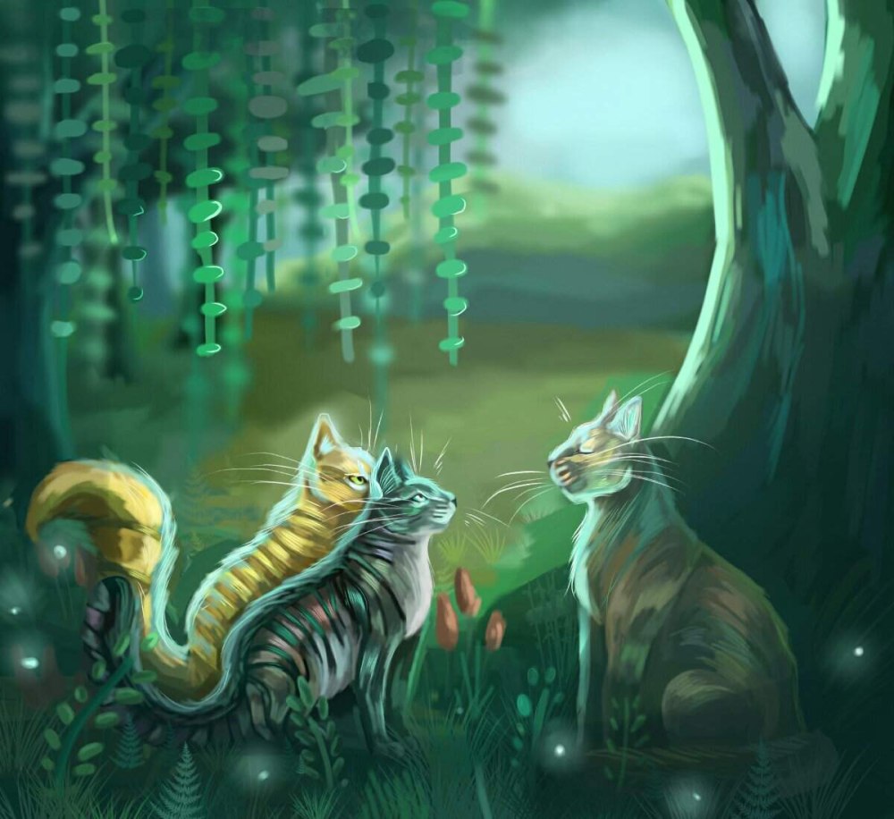 Коты Воители плакат