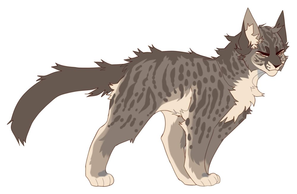 Ashfur коты Воители арт