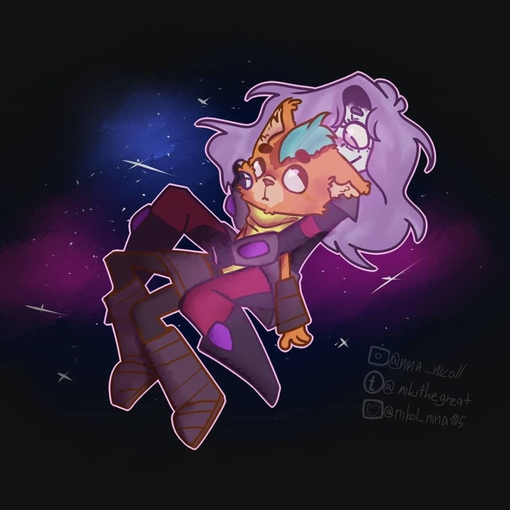 Эш Грейвен Final Space Art