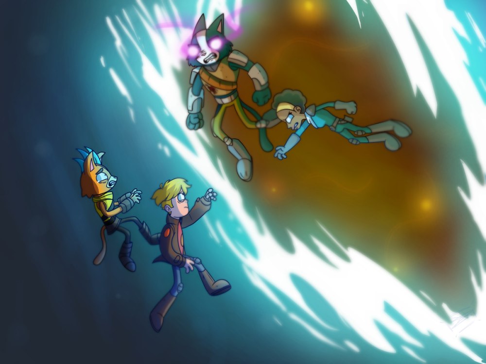Final Space Гэри и Квин