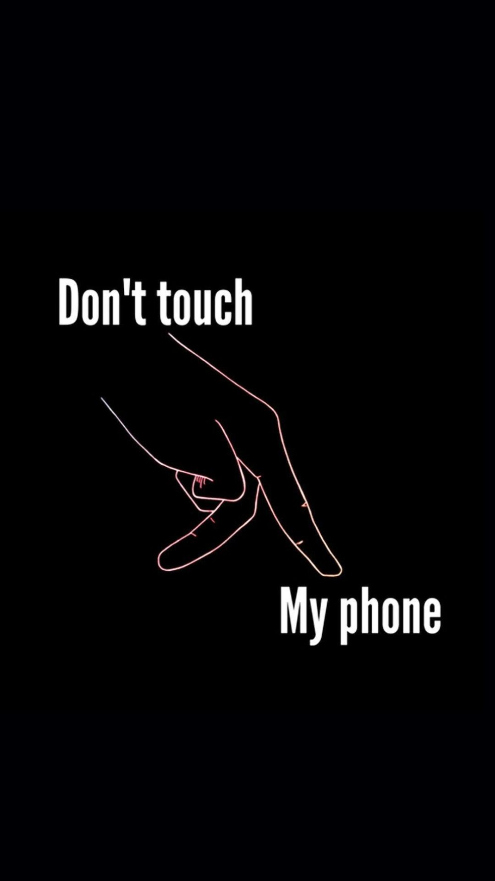 Don't Touch my Phone Muggle Гарри Поттер