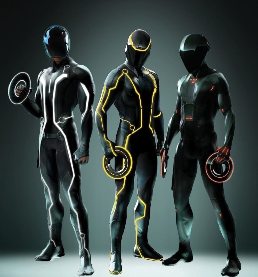 Tron Evolution костюмы