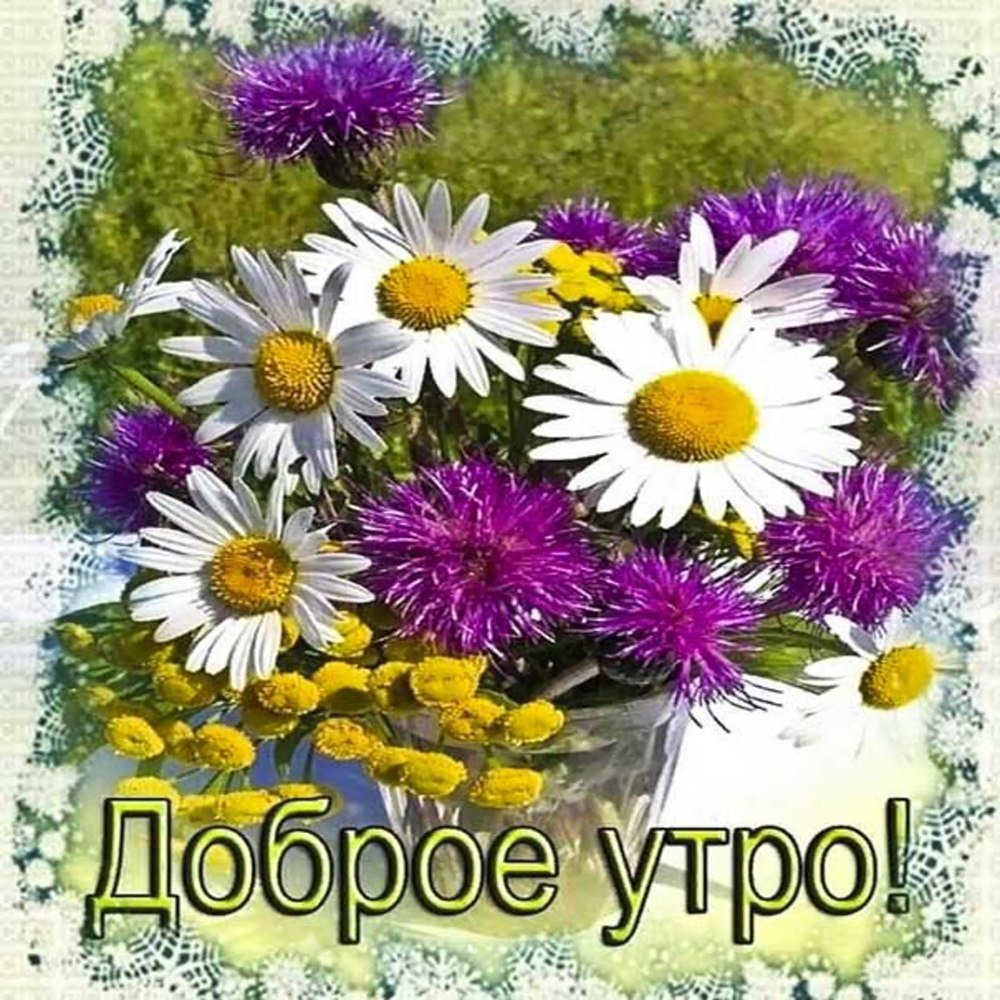С добрым утром замечательному человеку