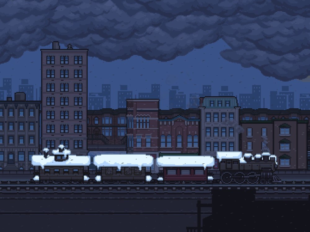 Инди игра Train