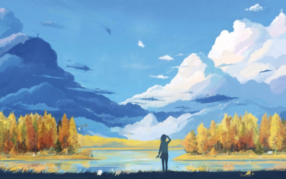 Пейзаж легкий