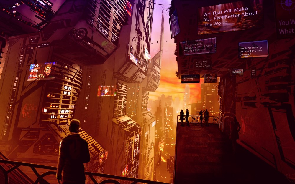 Cyberpunk 4к City