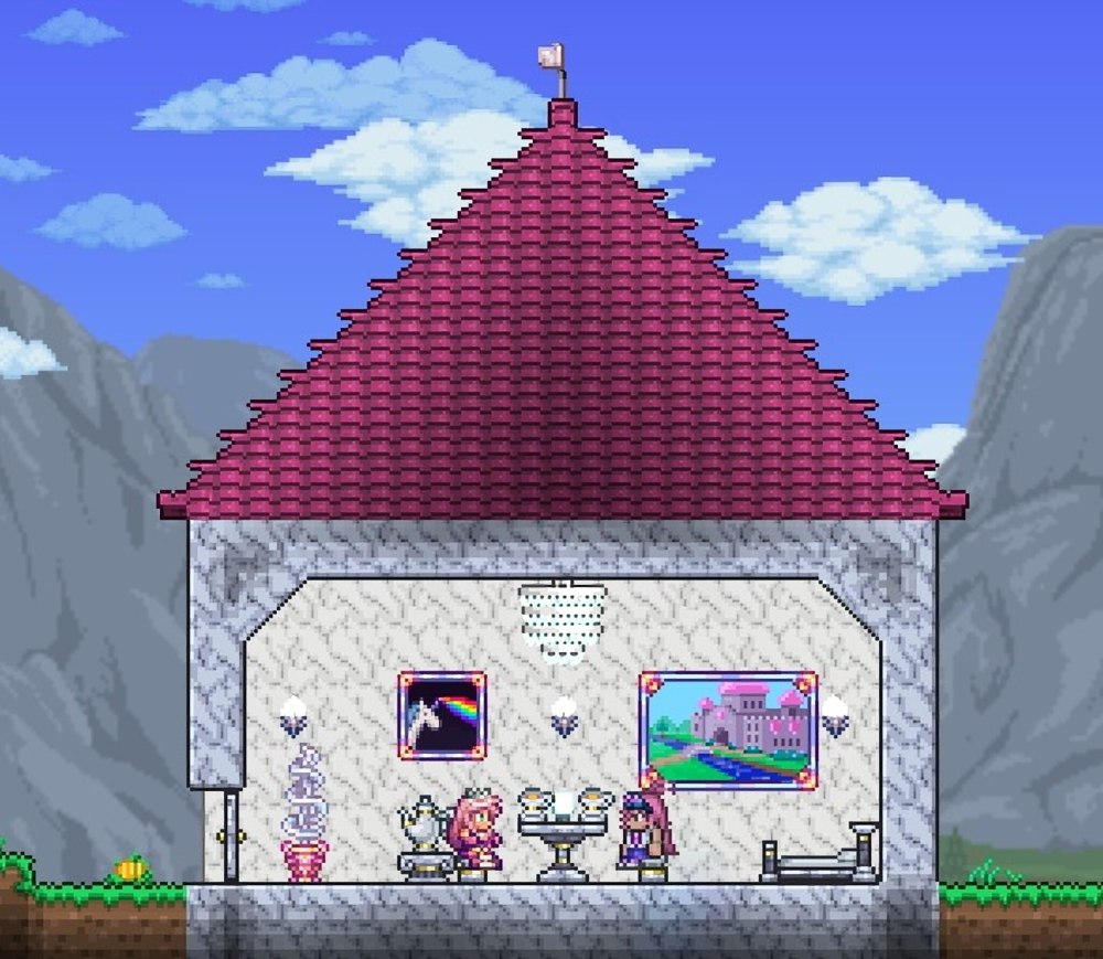Terraria трюфель арт девушка