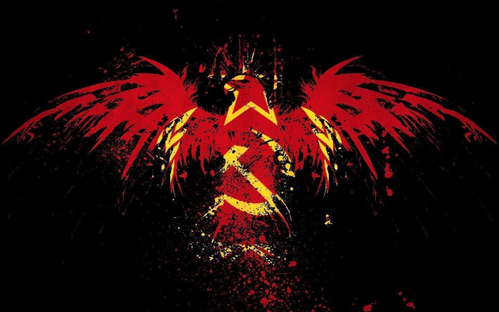 Огонь на черном фоне арт