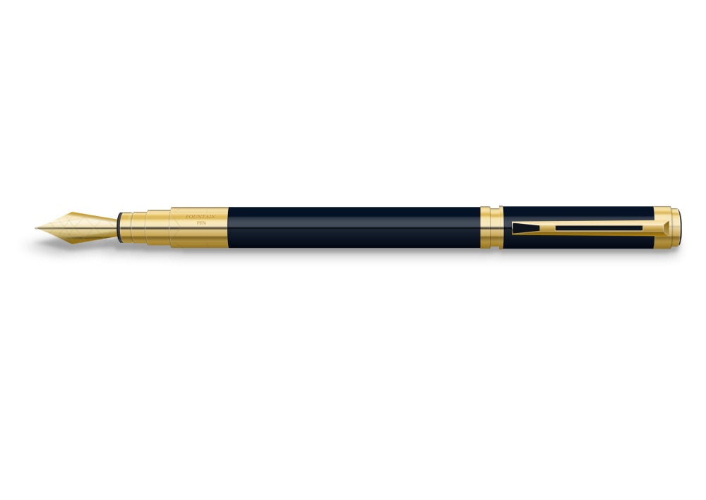 Ручка шариковая Senator point ver.2 темно-синяя