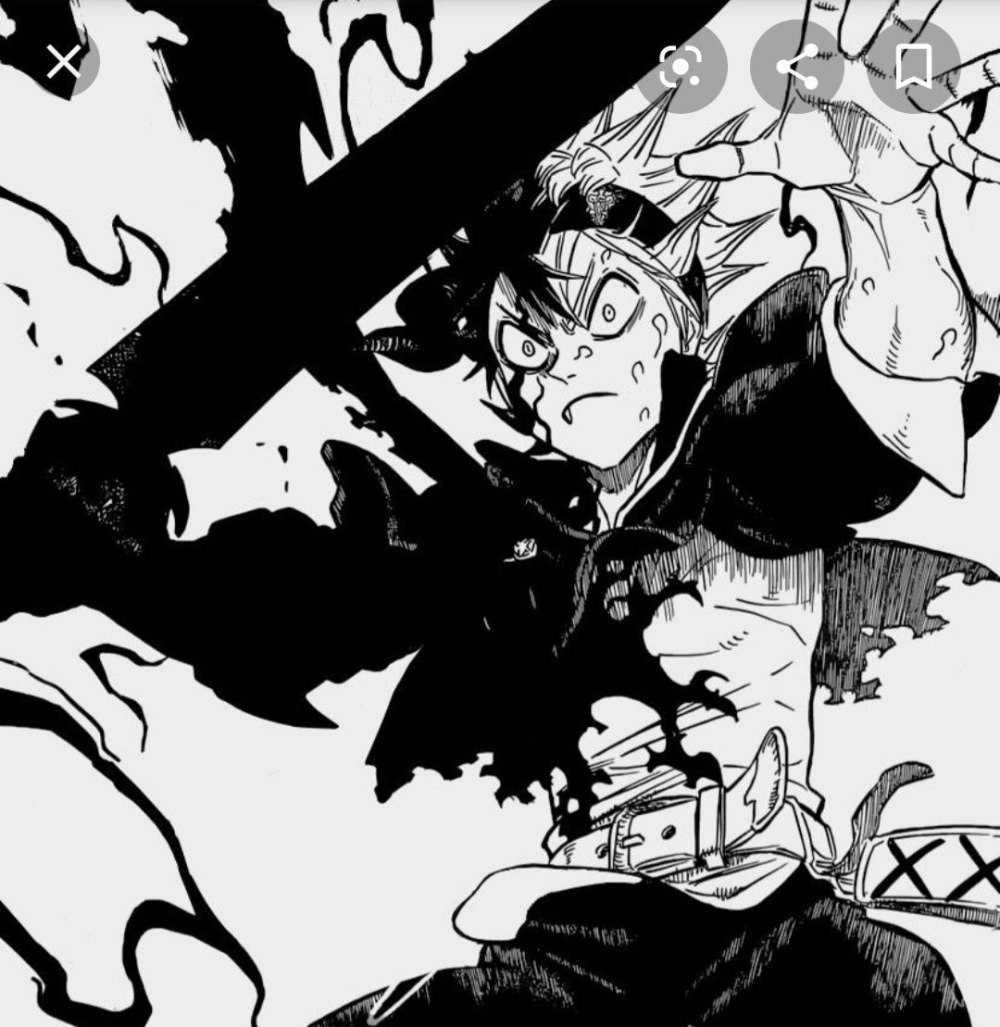 Black Clover Аста демон
