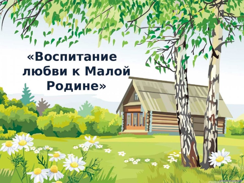 Фон для презентации береза