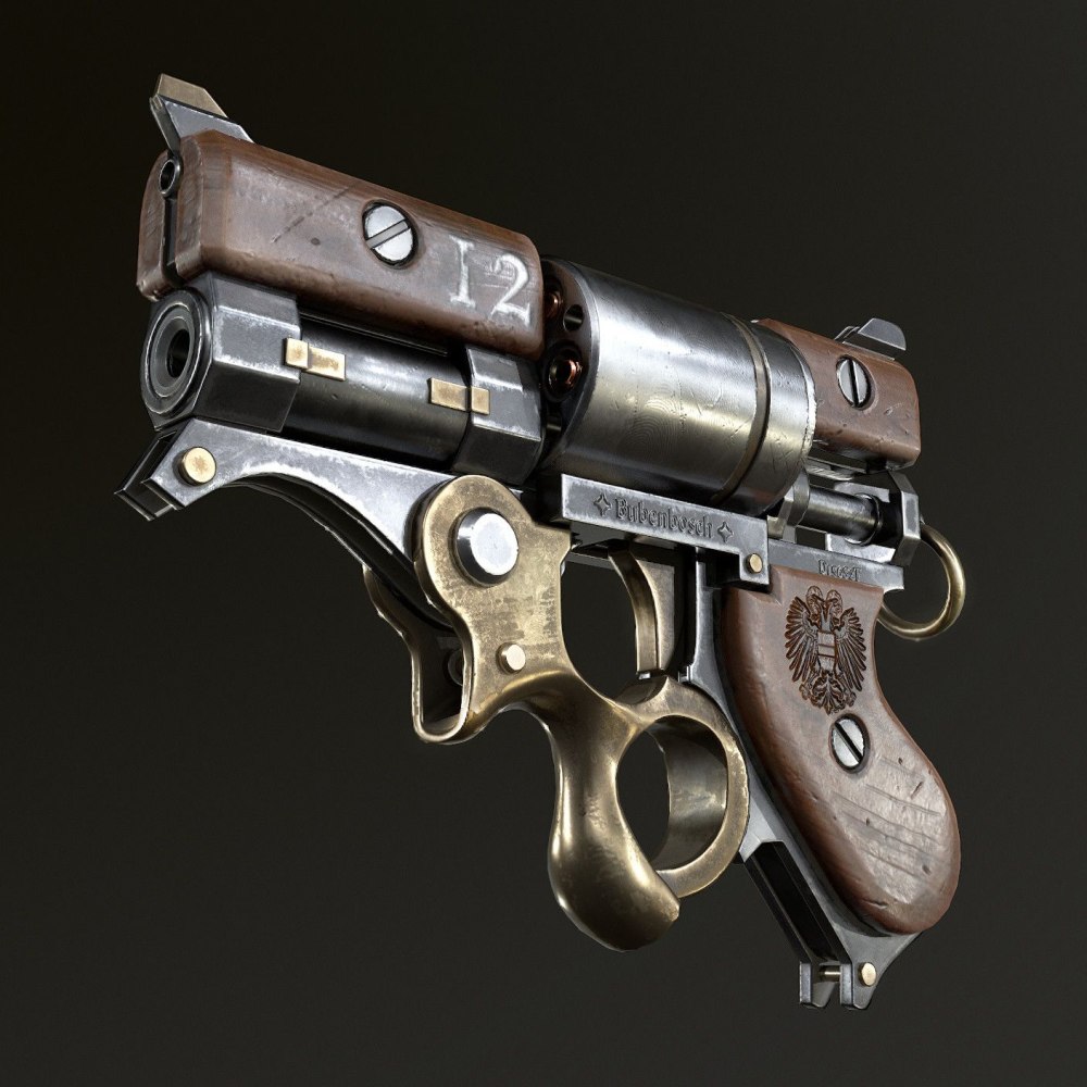 Револьвер Rhino Steampunk