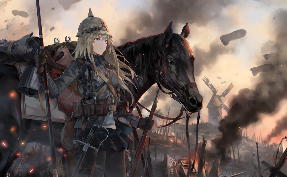 Cossack аниме арт