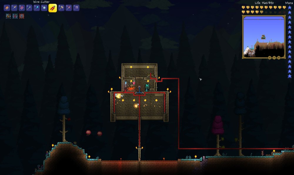 Terraria Небесная мельница