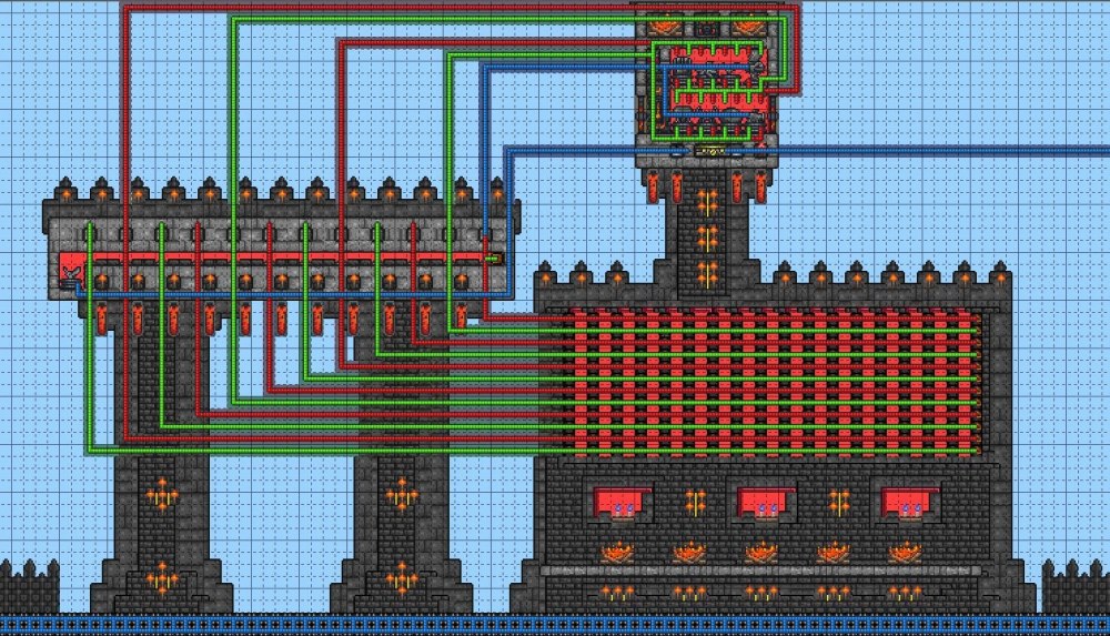 Terraria 1.4 башни