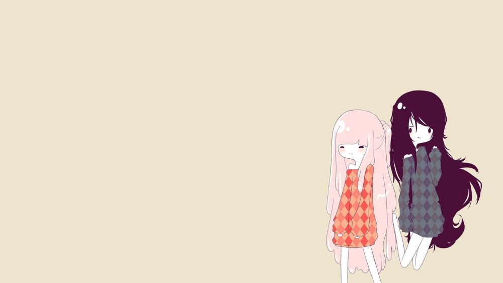 Подруги нарисованные