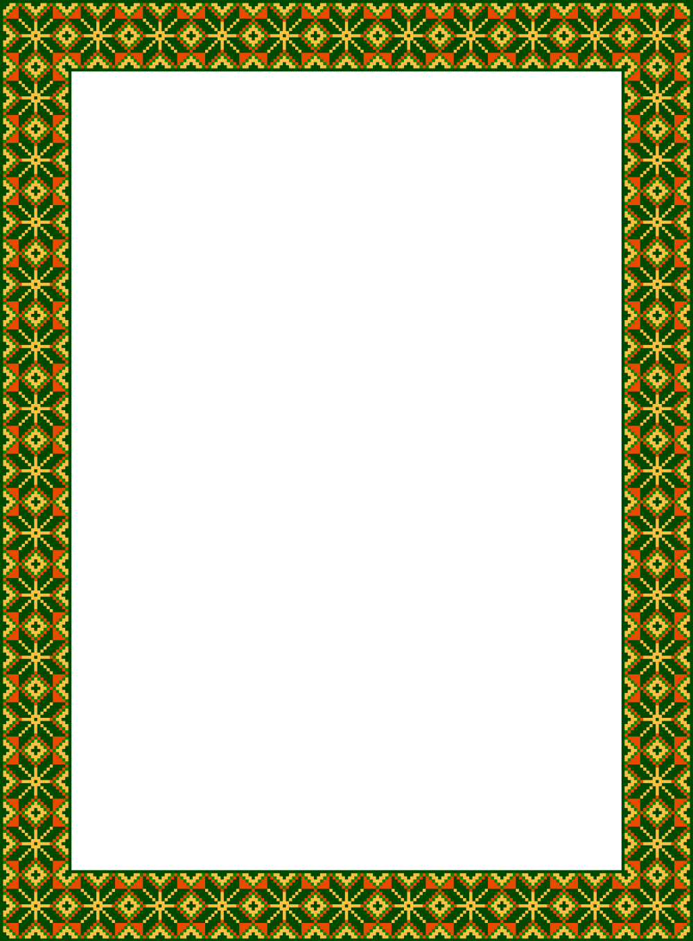 Башкирская рамка