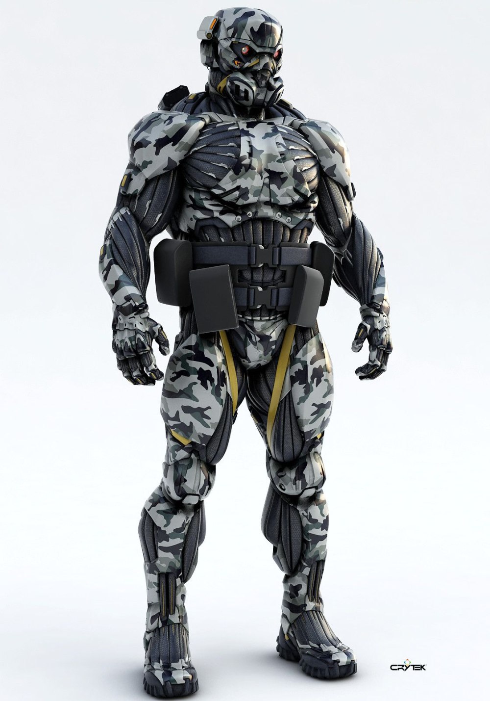 Crysis нанокостюм концепт арт