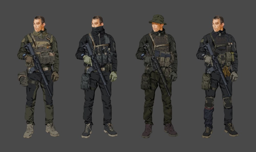 ЧВК солдат Concept Art