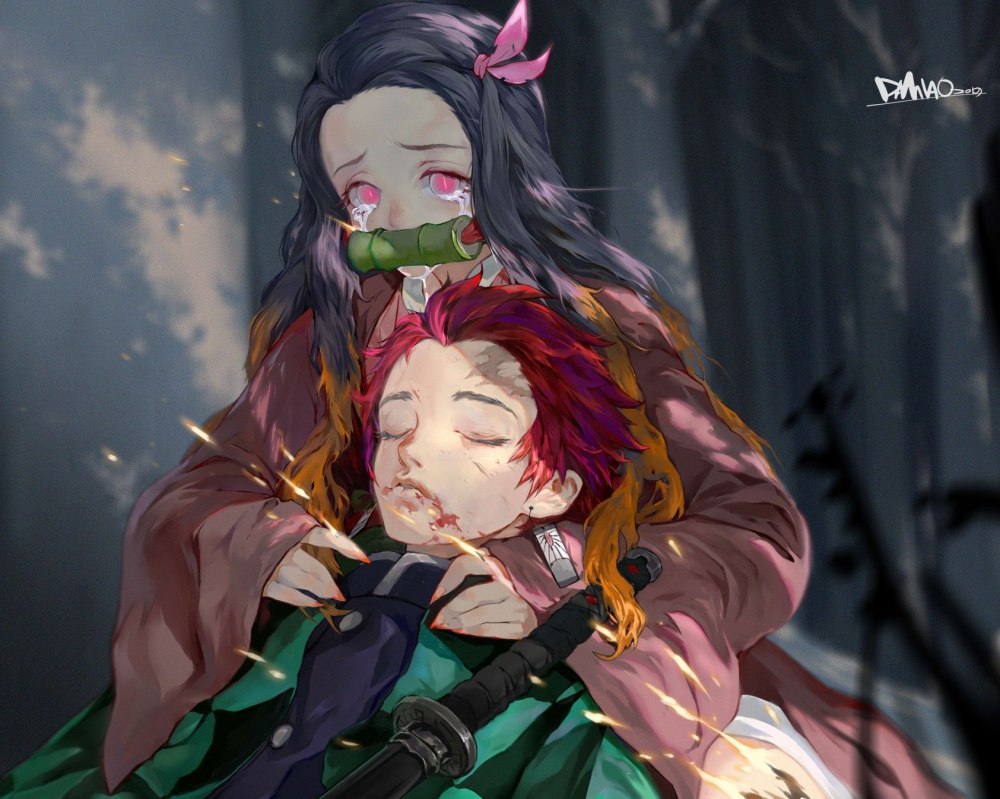 Аниме клинок рассекающий демонов Kimetsu