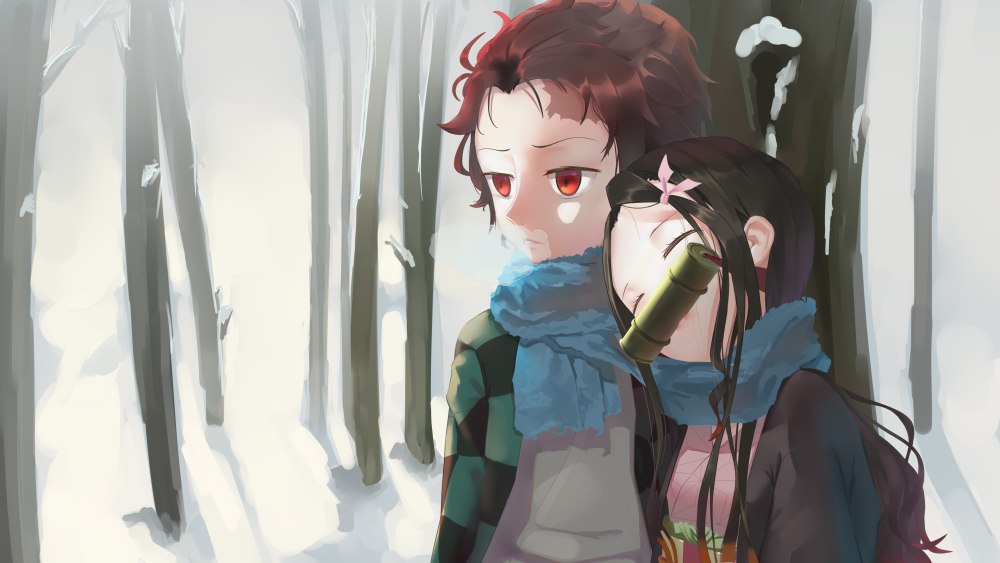 Nezuko and Tanjiro