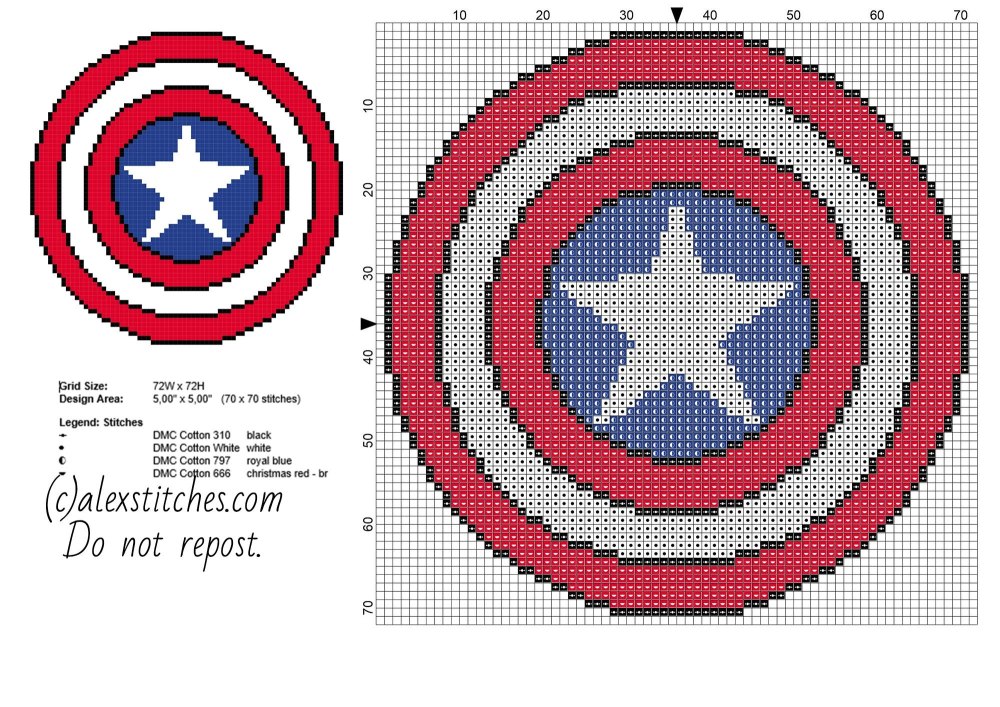 Marvel пиксель арт