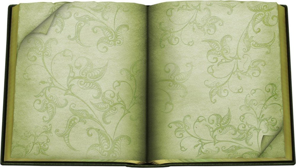 Книга зеленого цвета