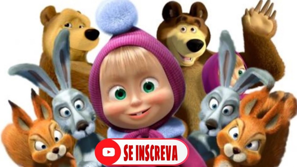 Фотообои Маша и медведь