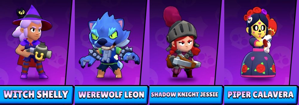 Brawl Stars Леон и Шелли