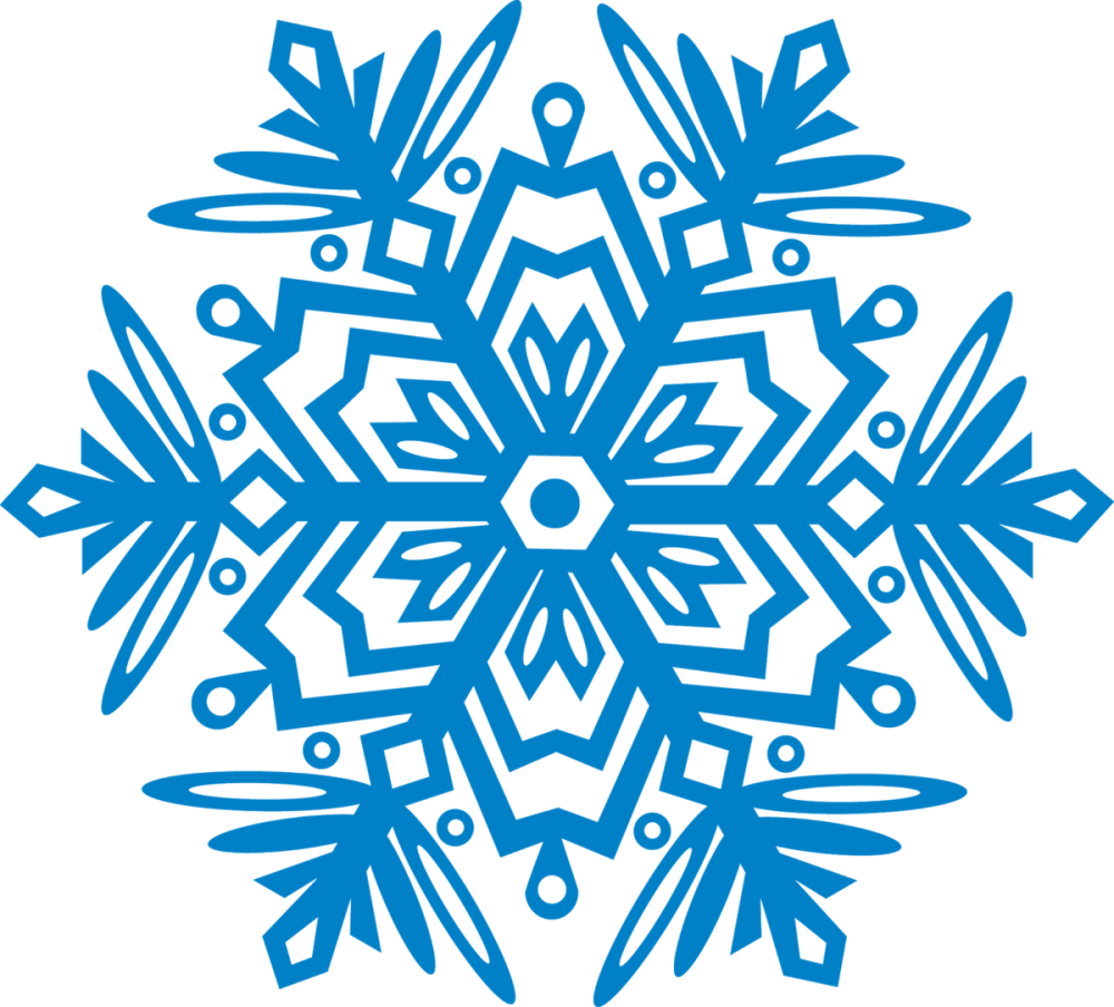 Снежинка стилизованная