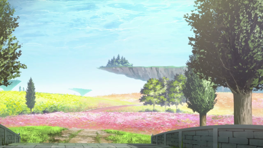 Sword Art online пейзажи