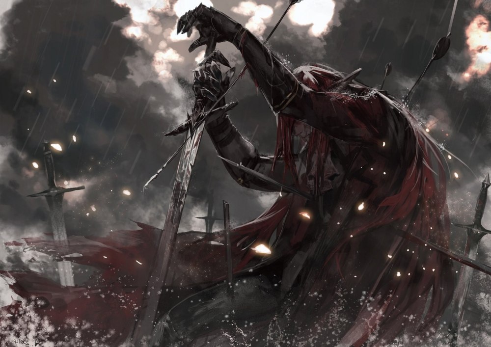 Pixiv Fantasia Fallen Kings аниме меч