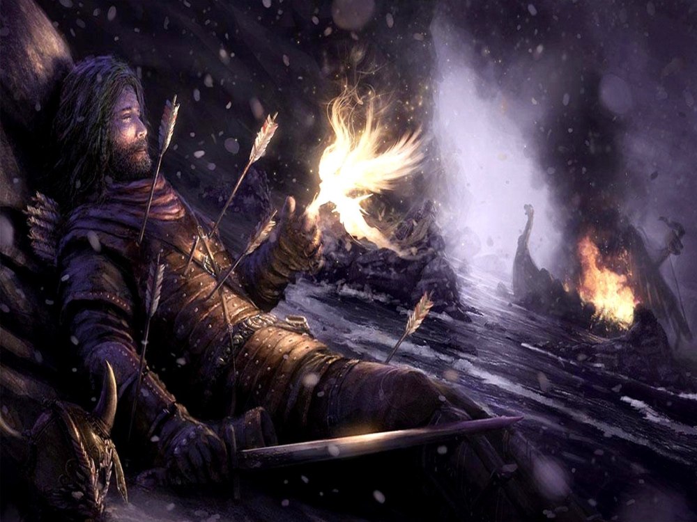Dark Souls 2 Безумный воин арт